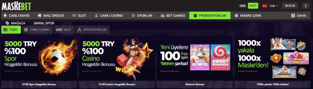 Maskebet Bonus
