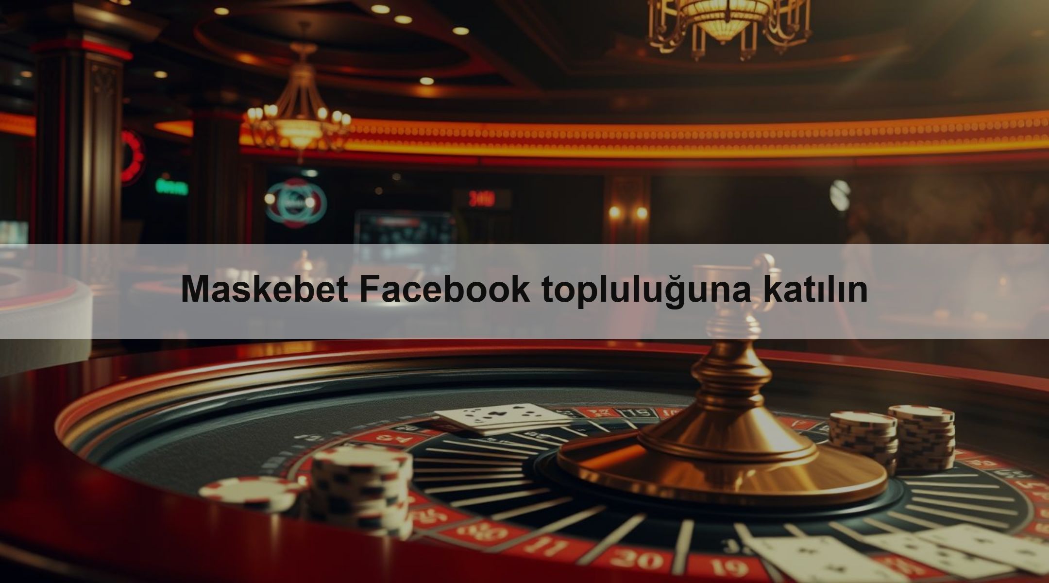 Maskebet Facebook topluluğuna katılın