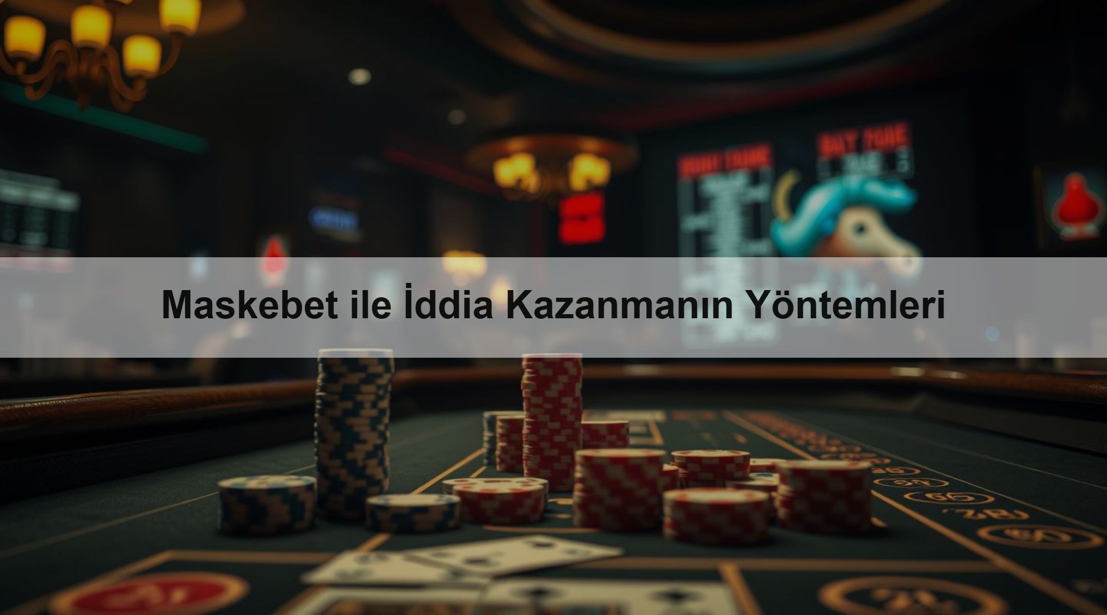 Maskebet ile İddia Kazanmanın Yöntemleri