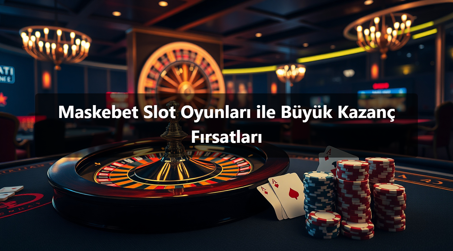 Maskebet Slot Oyunları ile Büyük Kazanç Fırsatları